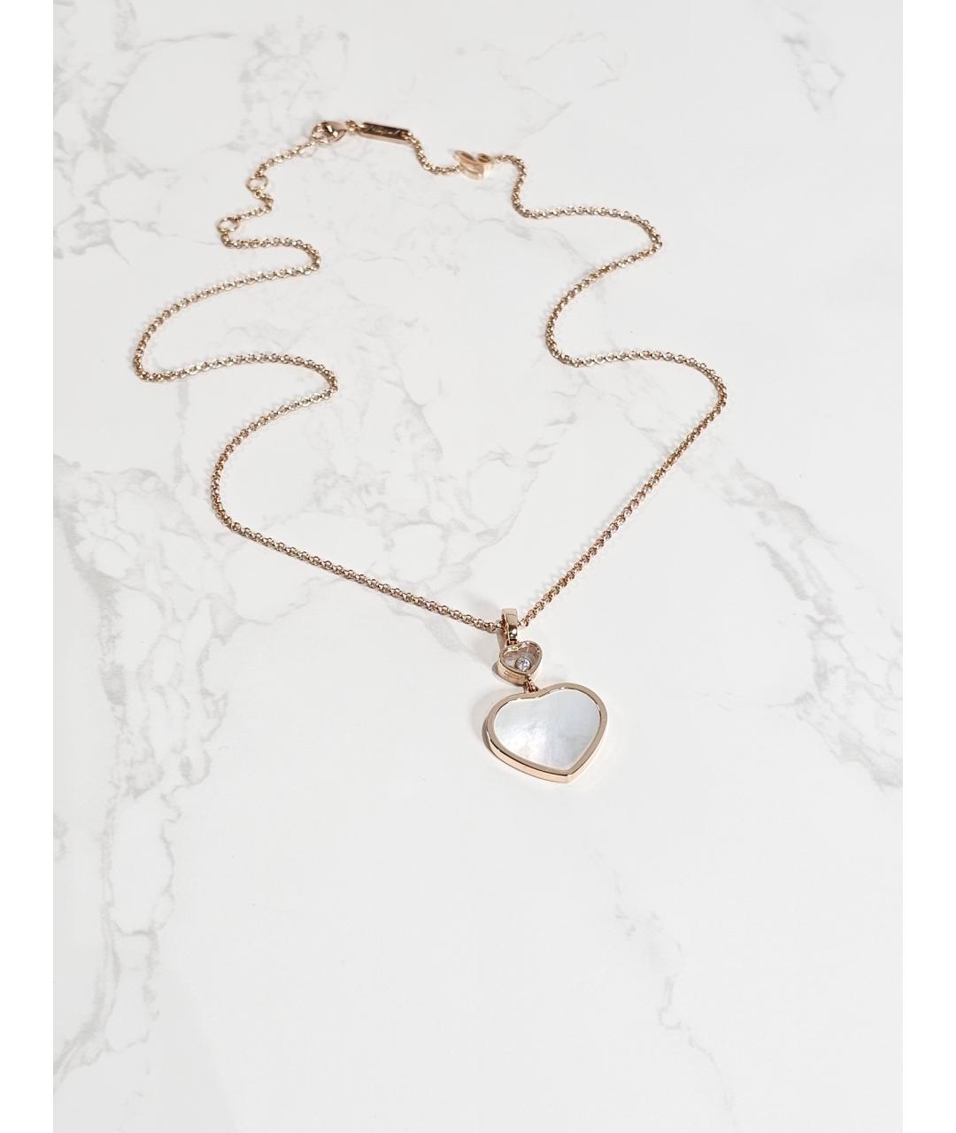 CHOPARD Золотая подвеска из розового золота, фото 4