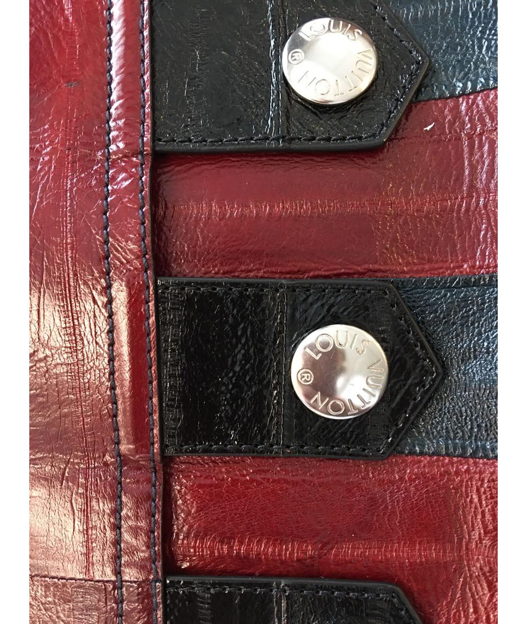 LOUIS VUITTON Мульти кожаная юбка мини, фото 4
