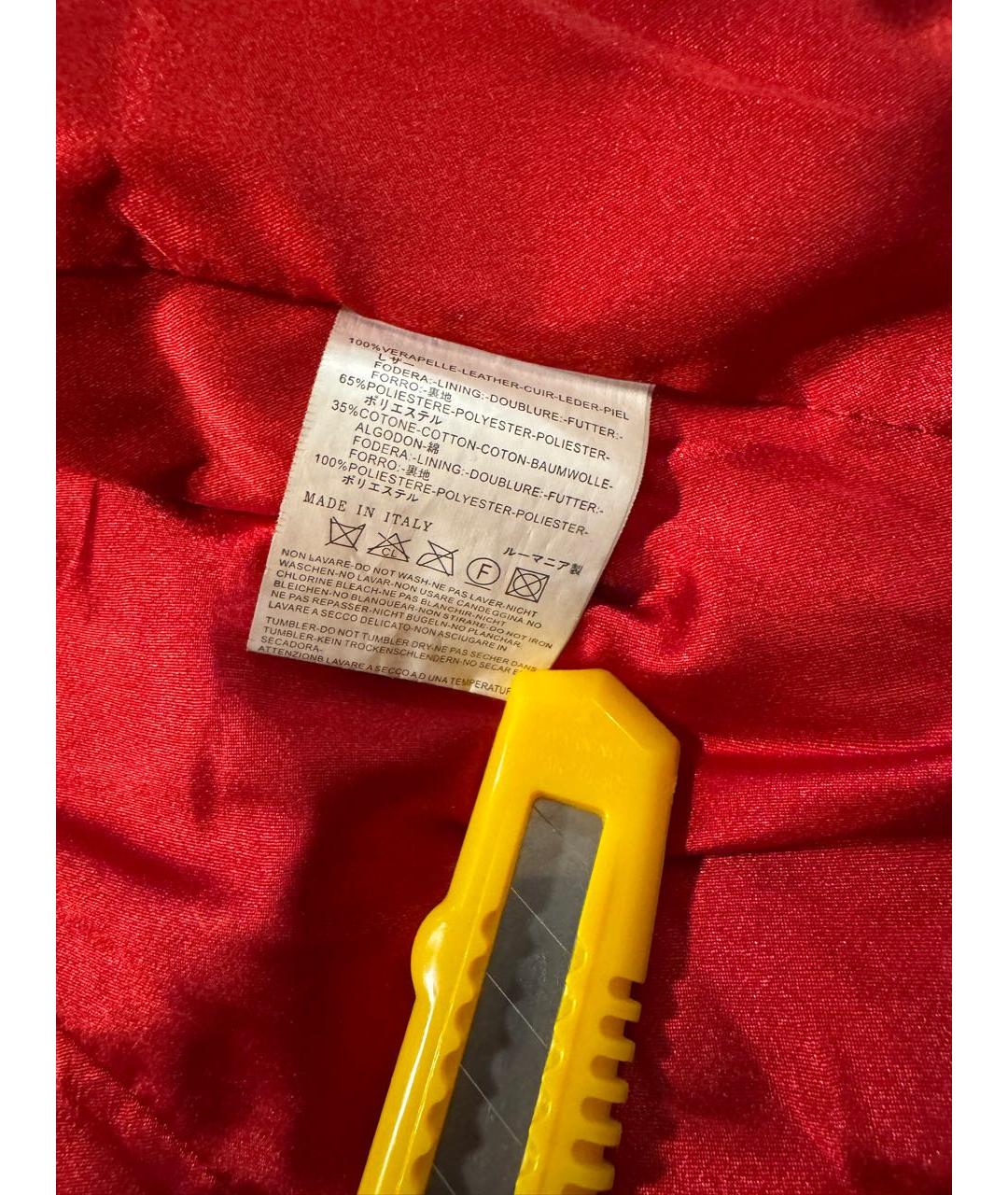 DSQUARED2 Черная кожаная куртка, фото 6