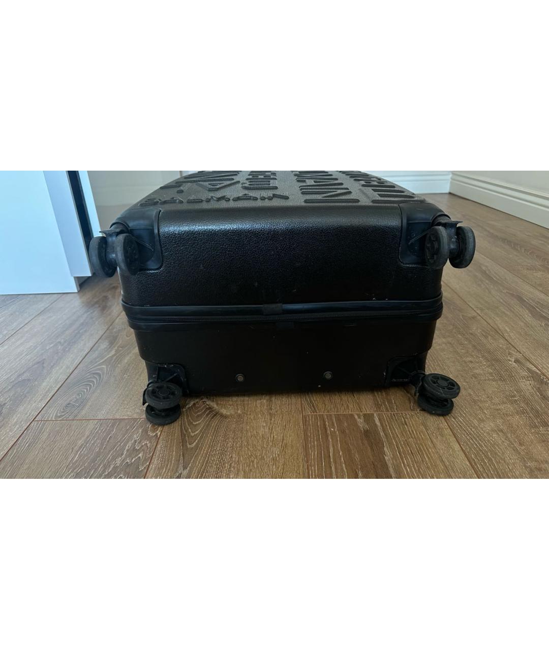 BALMAIN Черный чемодан, фото 3