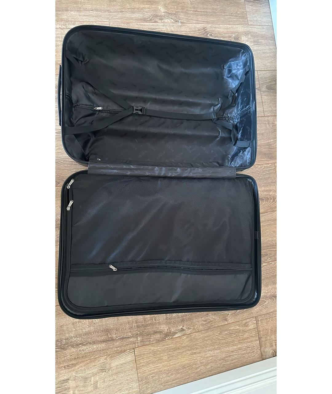 BALMAIN Черный чемодан, фото 4