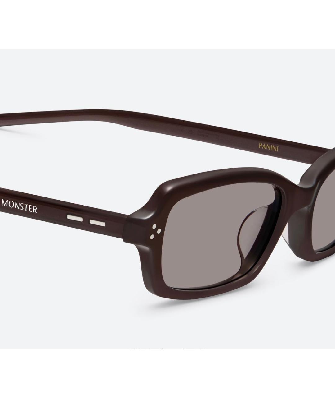 GENTLE MONSTER Бордовые пластиковые солнцезащитные очки, фото 2