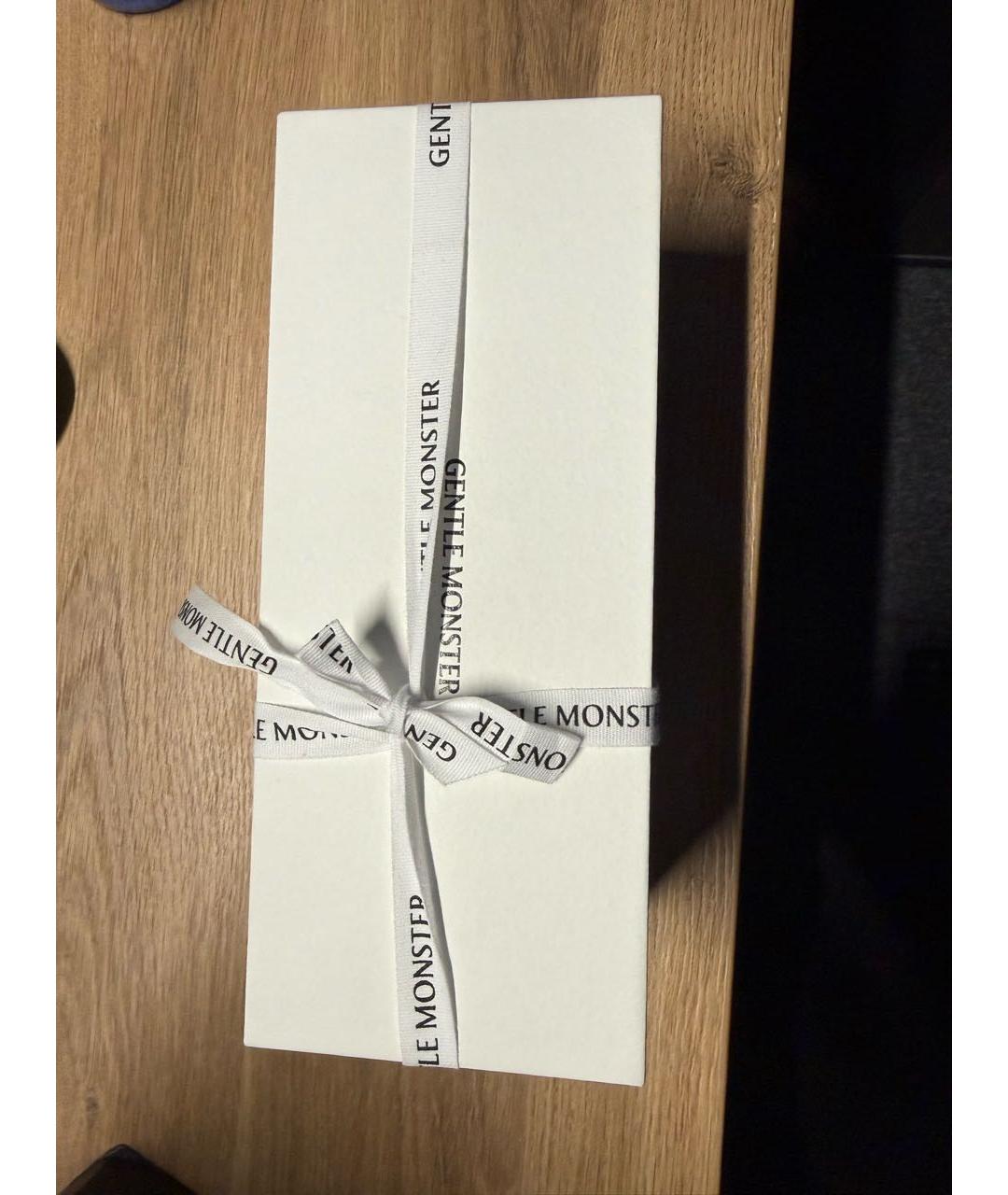 GENTLE MONSTER Бордовые пластиковые солнцезащитные очки, фото 6