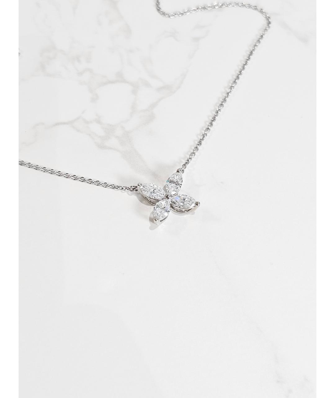 TIFFANY&CO Серебряная платиновая подвеска, фото 2