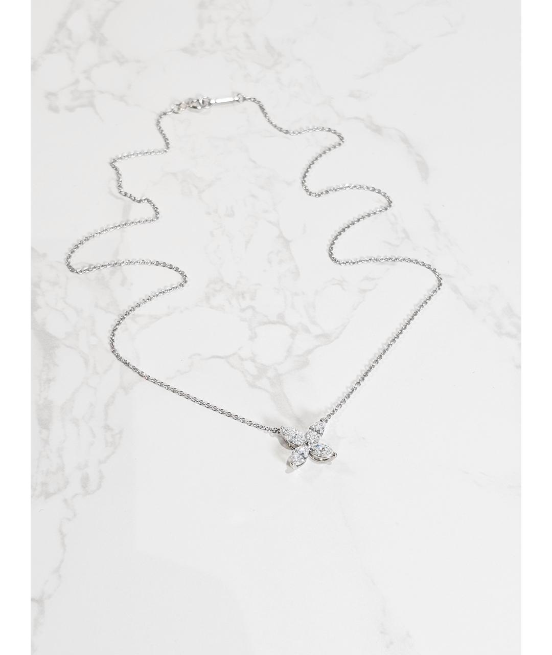 TIFFANY&CO Серебряная платиновая подвеска, фото 4