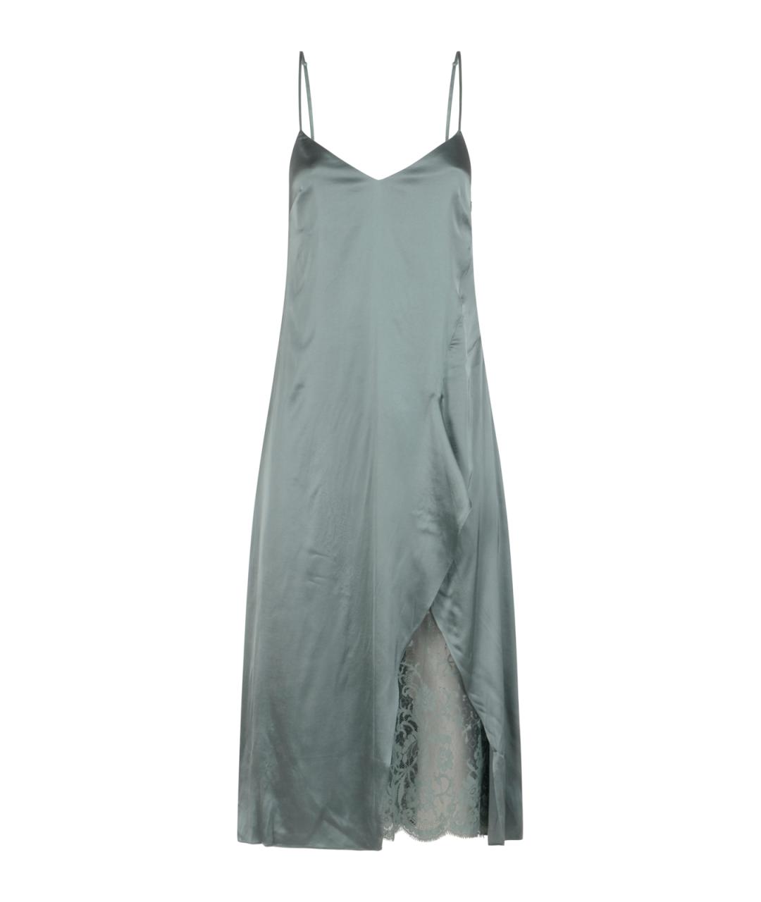 ACNE STUDIOS Зеленые вечернее платье, фото 1