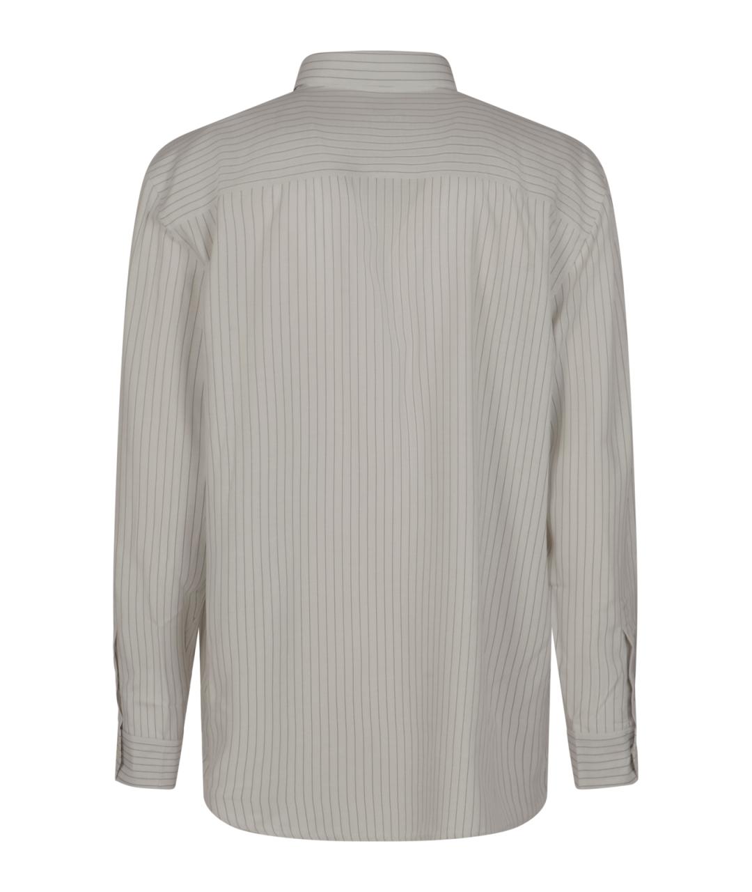 SAINT LAURENT Бежевая кэжуал рубашка, фото 2