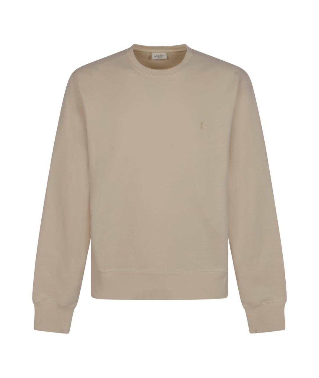 SAINT LAURENT Бежевый джемпер / свитер, фото 1