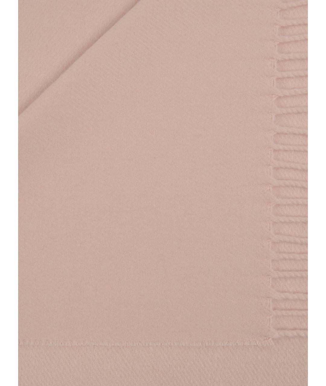 PRADA Розовый шелковый шарф, фото 2