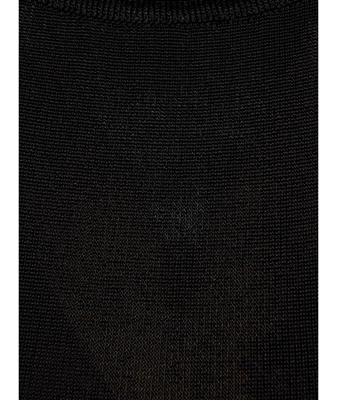 SAINT LAURENT Черная майка, фото 3