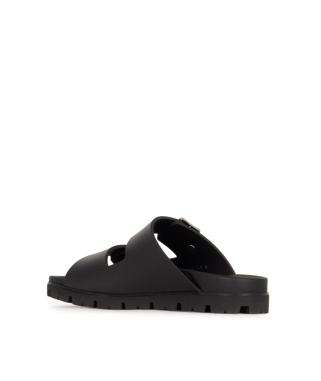 PRADA Черные сандалии, фото 3