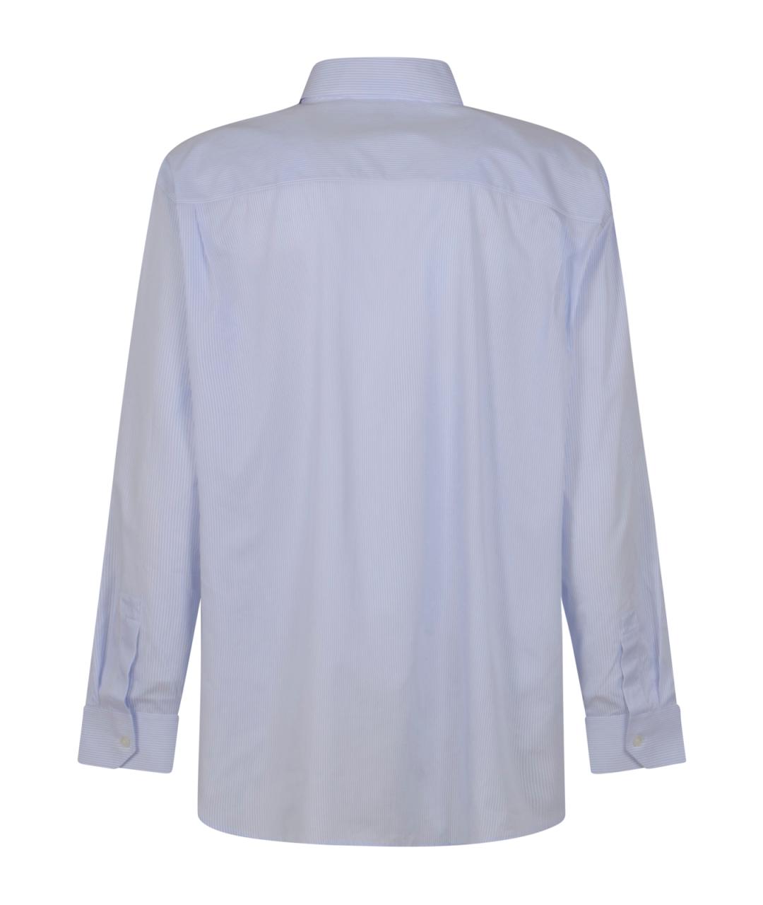 SAINT LAURENT Голубая кэжуал рубашка, фото 2