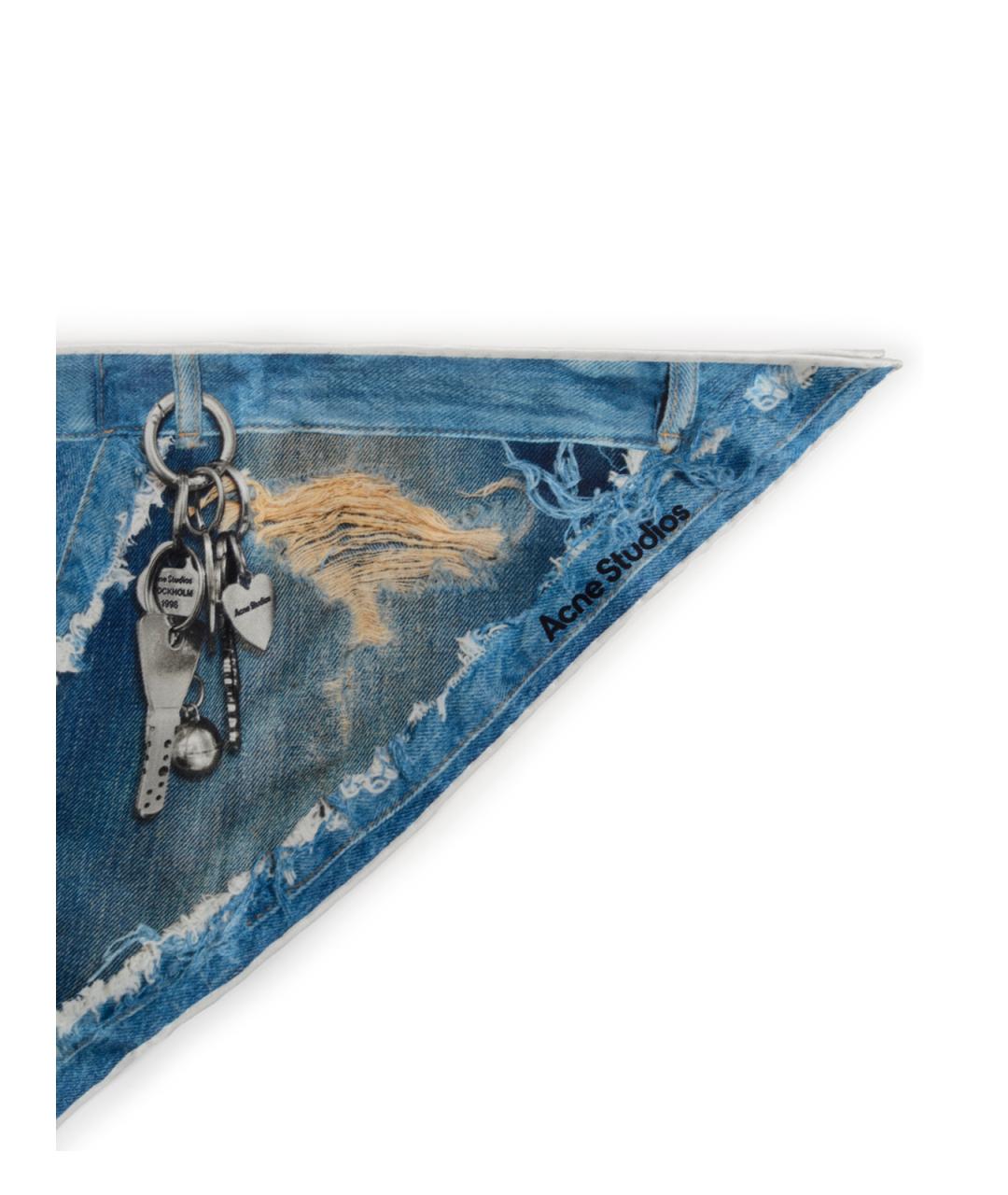 ACNE STUDIOS Мульти шелковый платок, фото 2