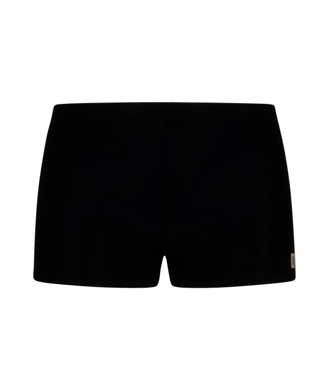 SAINT LAURENT Черные синтетические плавки, фото 1