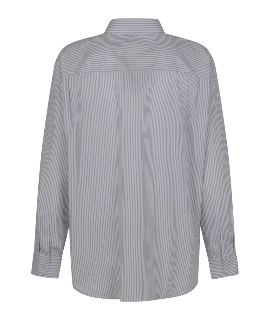 SAINT LAURENT Мульти хлопковая кэжуал рубашка, фото 2