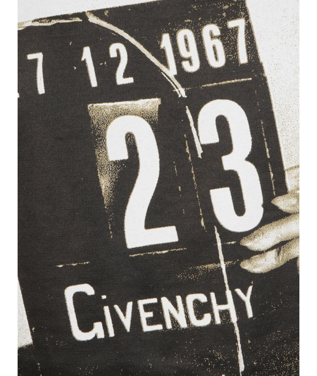 GIVENCHY Черная хлопковая футболка, фото 3