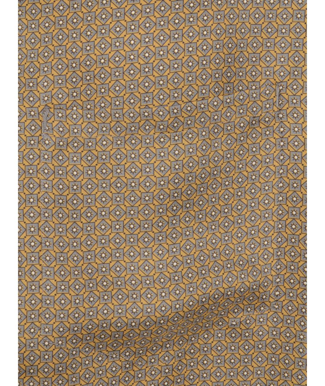 SAINT LAURENT Бежевая шелковая кэжуал рубашка, фото 3