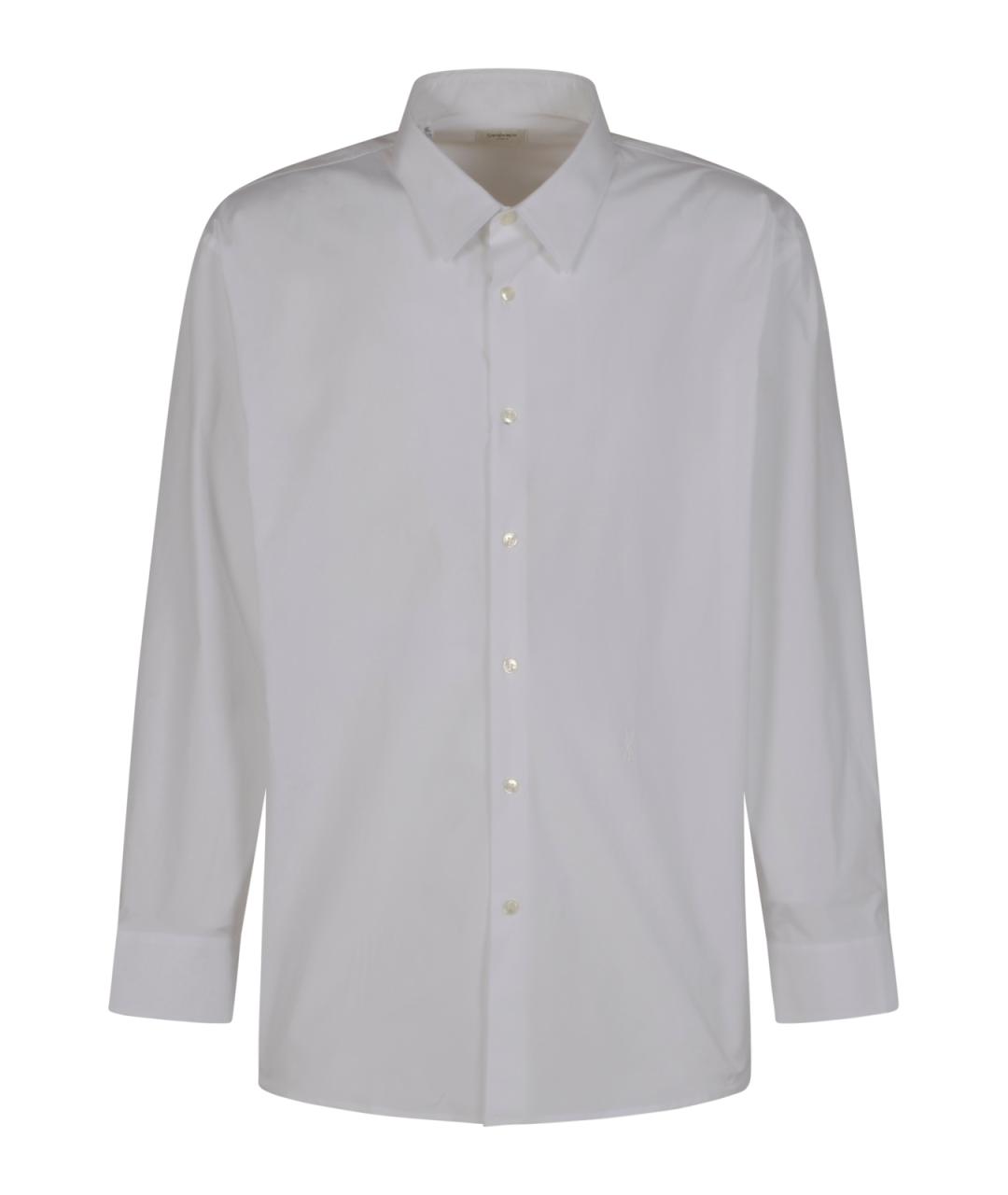 SAINT LAURENT Белая классическая рубашка, фото 1