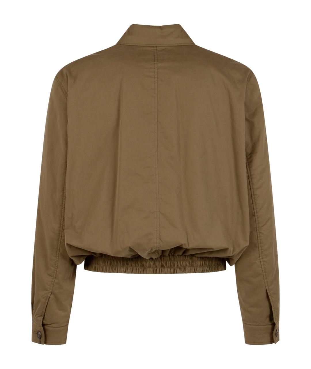 SAINT LAURENT Бежевая куртка, фото 2