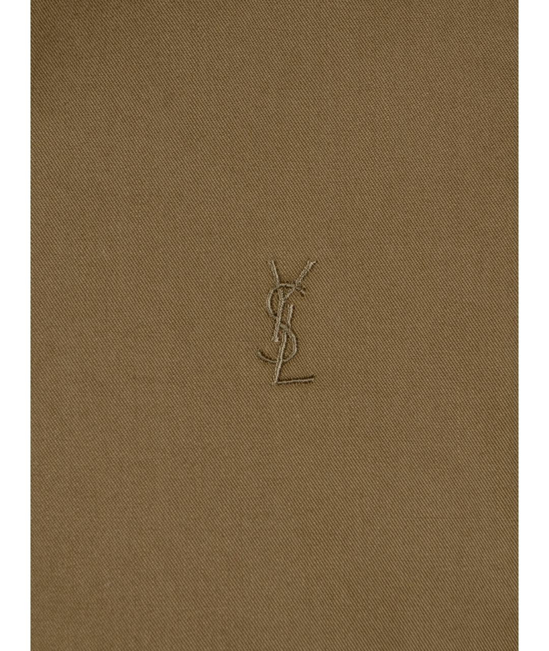 SAINT LAURENT Бежевая куртка, фото 3