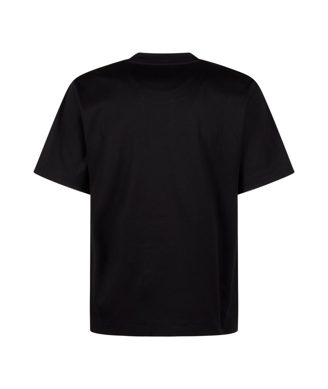 FENDI Черная хлопковая классическая рубашка, фото 2