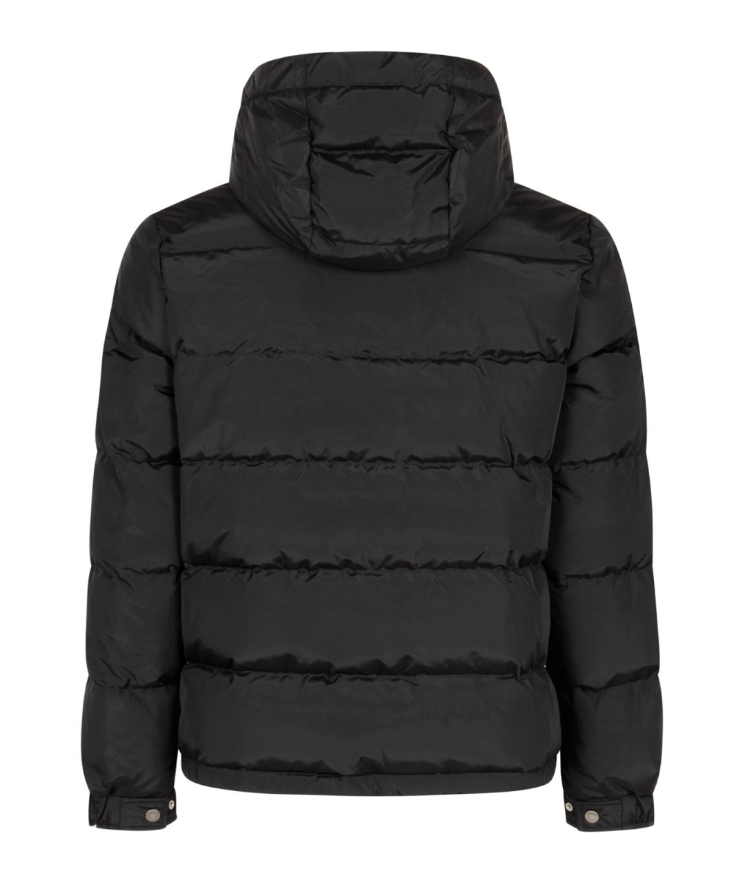 VALENTINO Черный синтетический пуховик, фото 2