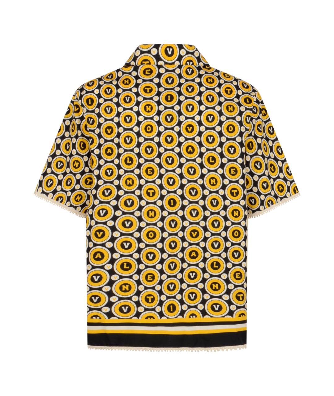 VALENTINO Мульти хлопковая кэжуал рубашка, фото 2