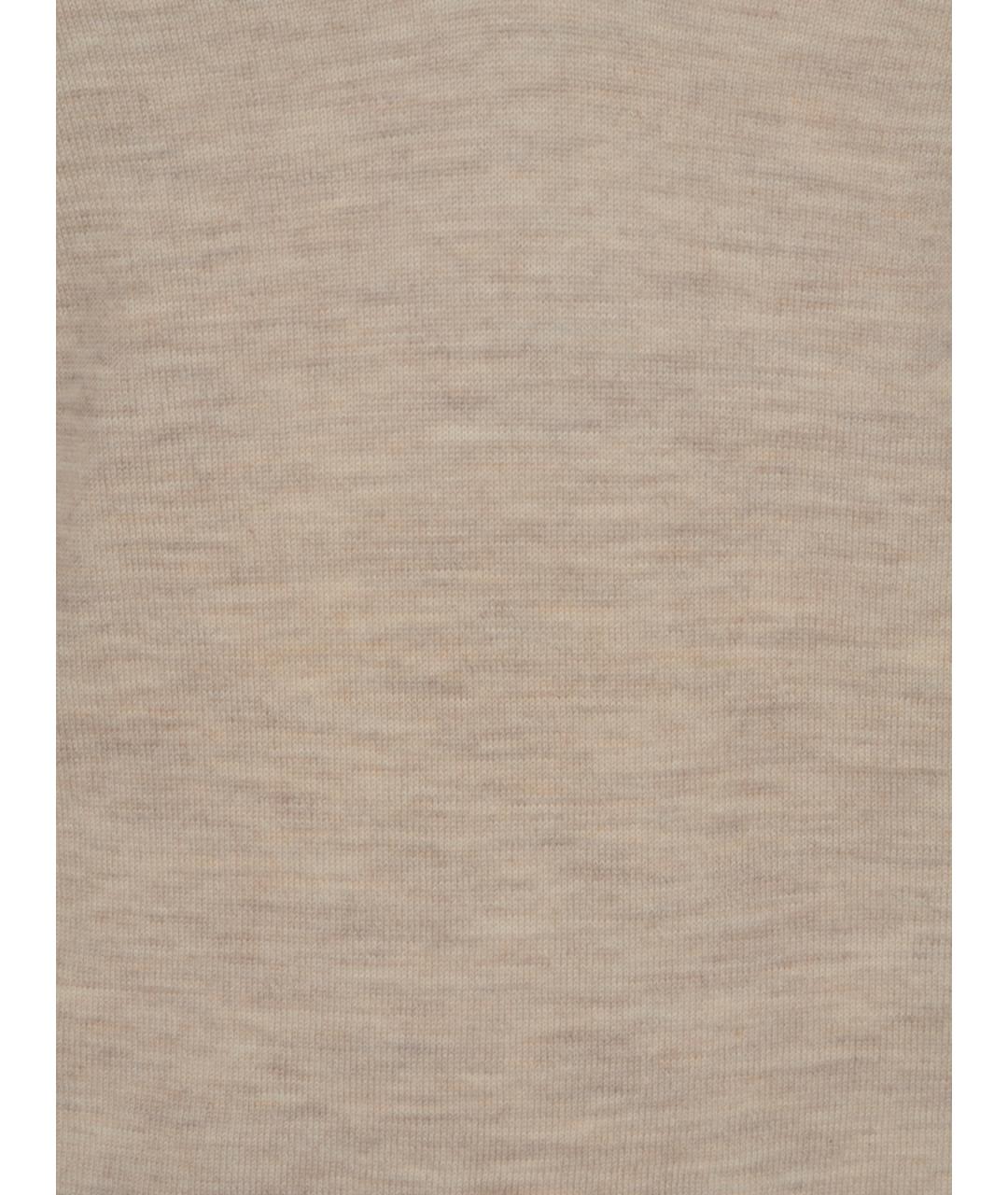 MAX MARA Бежевый джемпер / свитер, фото 3