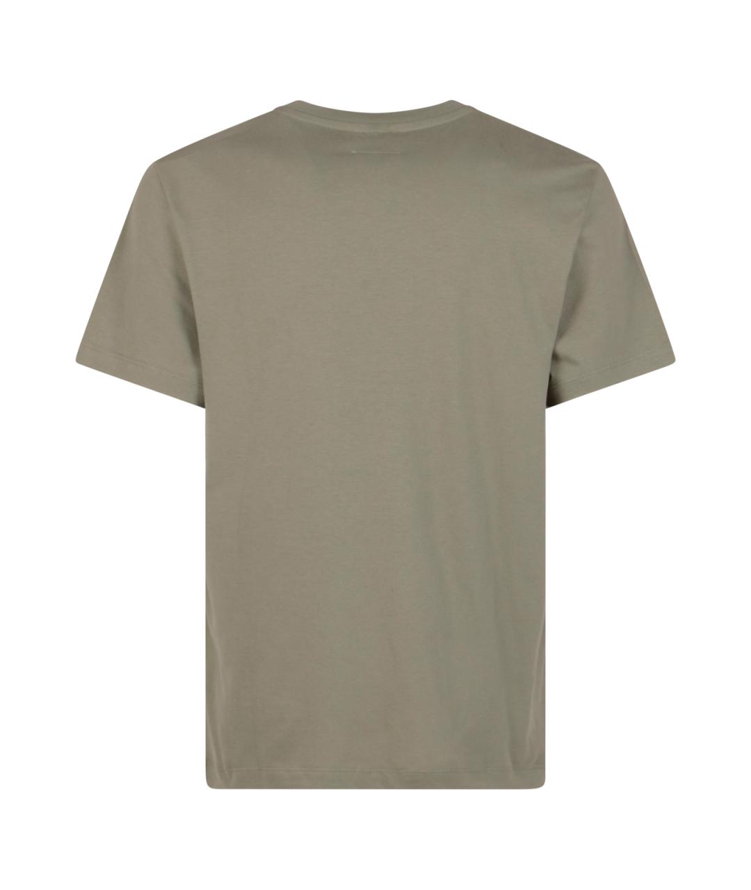 PARAJUMPERS Серая хлопковая футболка, фото 2