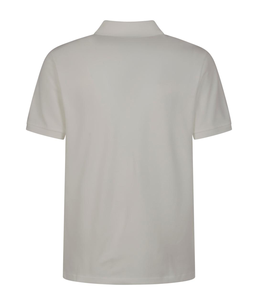 PARAJUMPERS Белое поло с коротким рукавом, фото 2