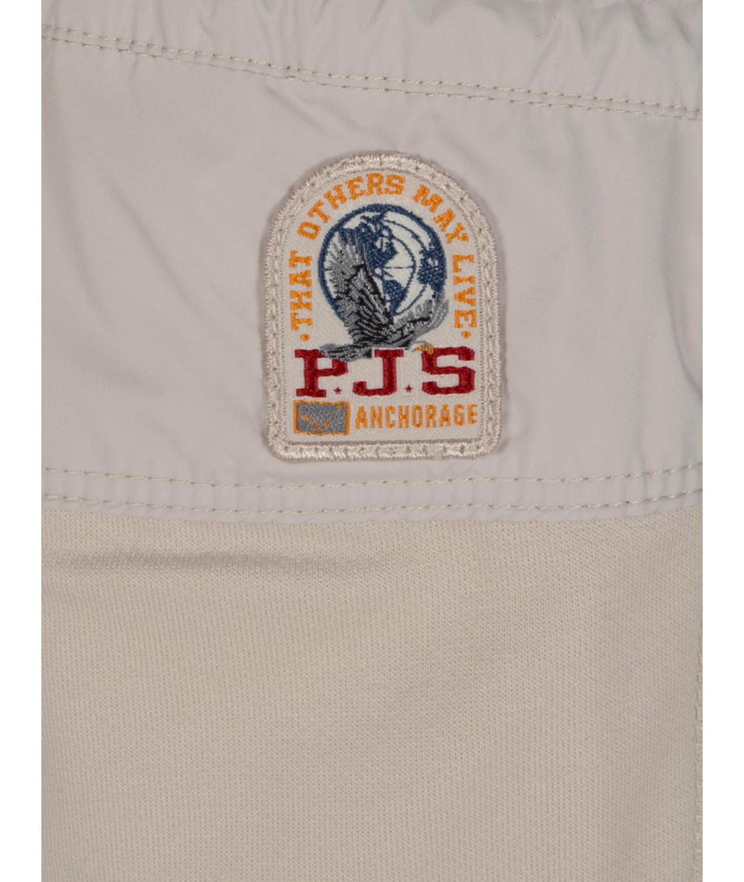 PARAJUMPERS Бежевые хлопковые шорты, фото 3