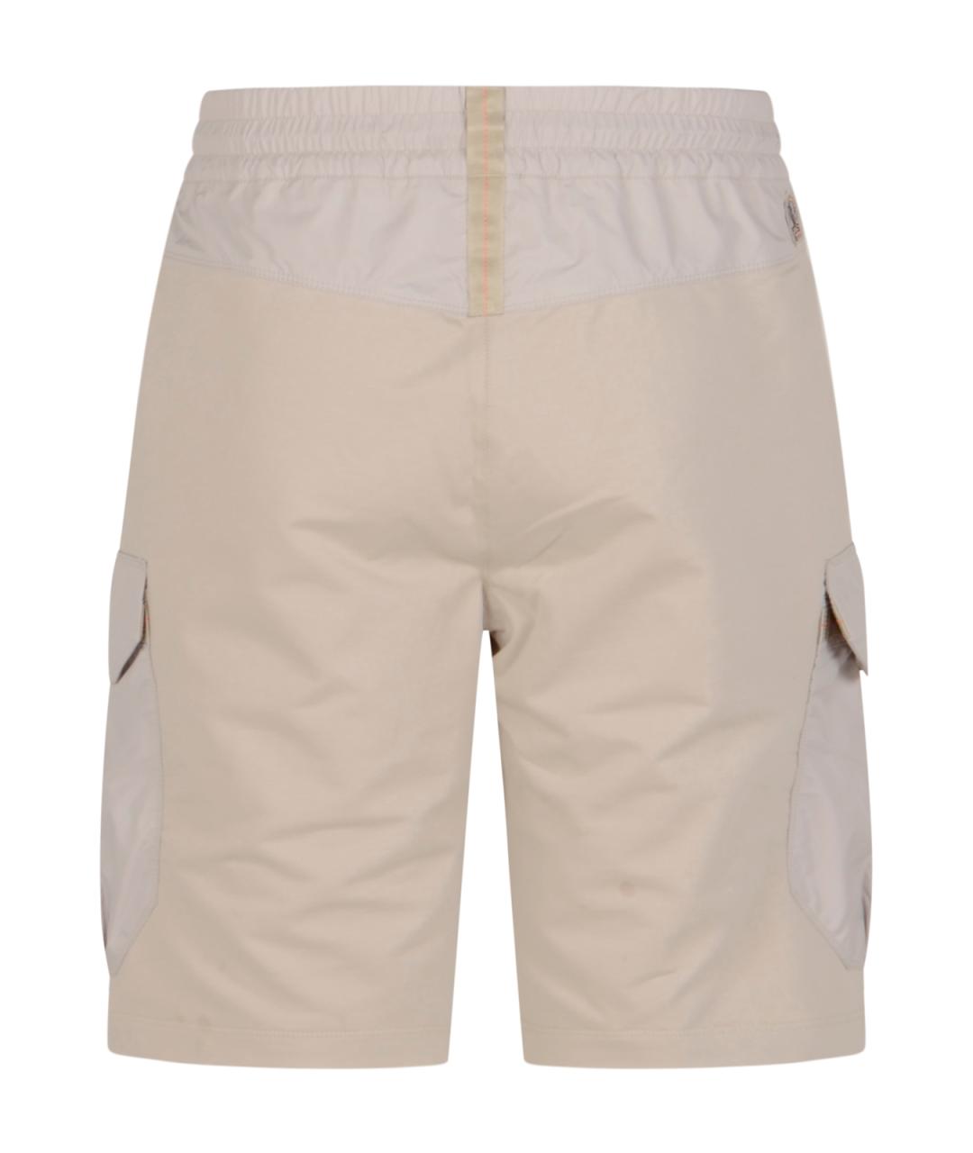 PARAJUMPERS Бежевые хлопковые шорты, фото 2