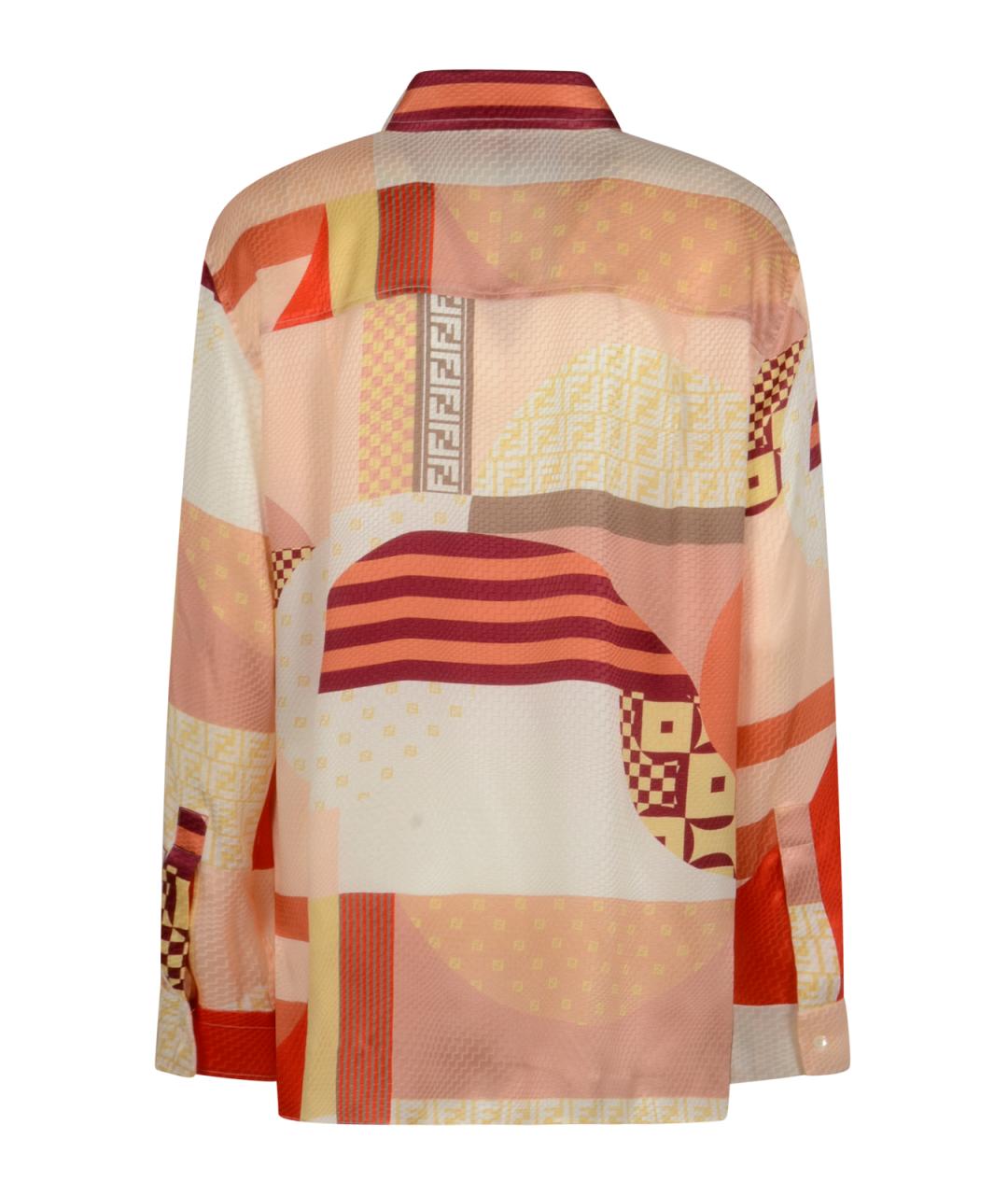 FENDI Мульти рубашка, фото 3