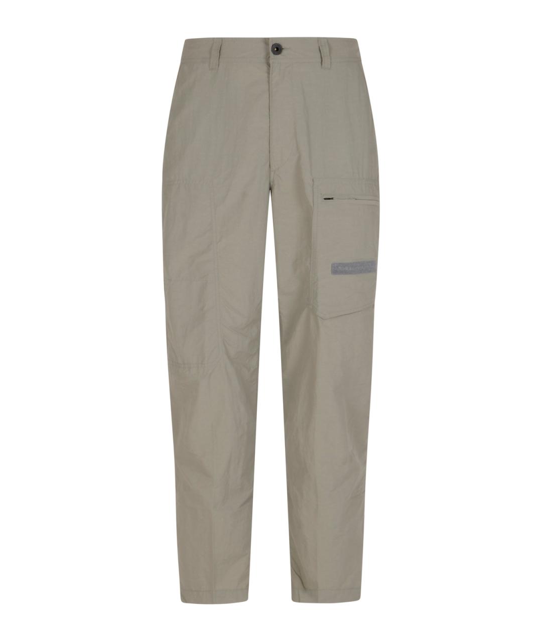 PARAJUMPERS Бежевые хлопковые повседневные брюки, фото 1