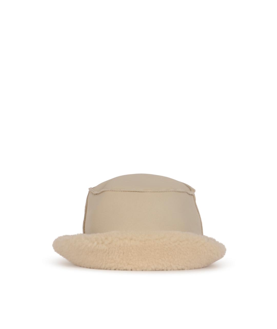 FENDI Розовая кожаная панама, фото 3