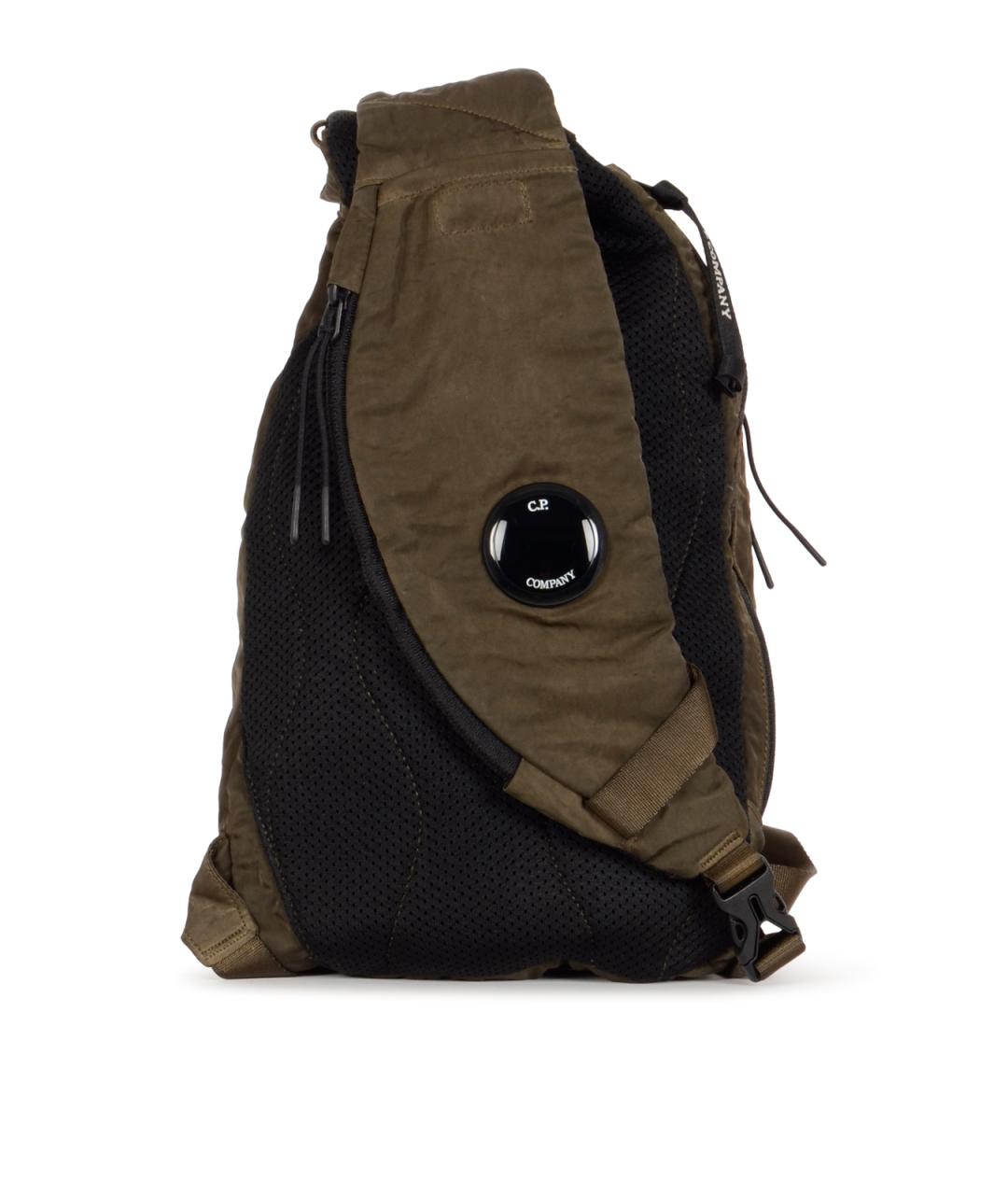 CP COMPANY Зеленый синтетический рюкзак, фото 3