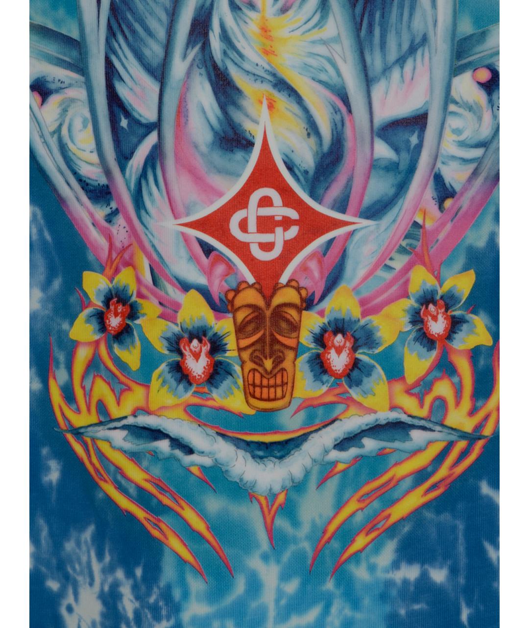 CASABLANCA Мульти хлопковая футболка, фото 3