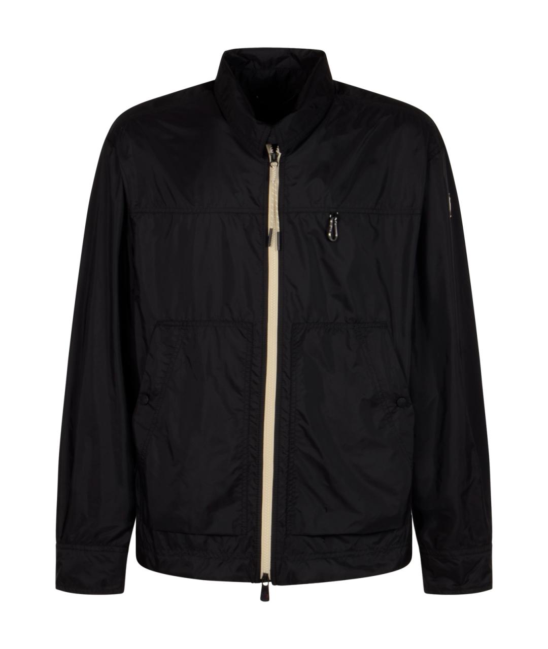 MONCLER GRENOBLE Черная полиамидовая куртка, фото 1