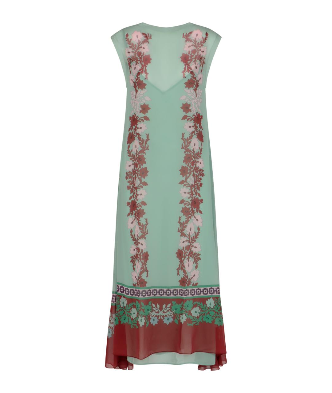 LA DOUBLEJ Мульти шелковое повседневное платье, фото 1