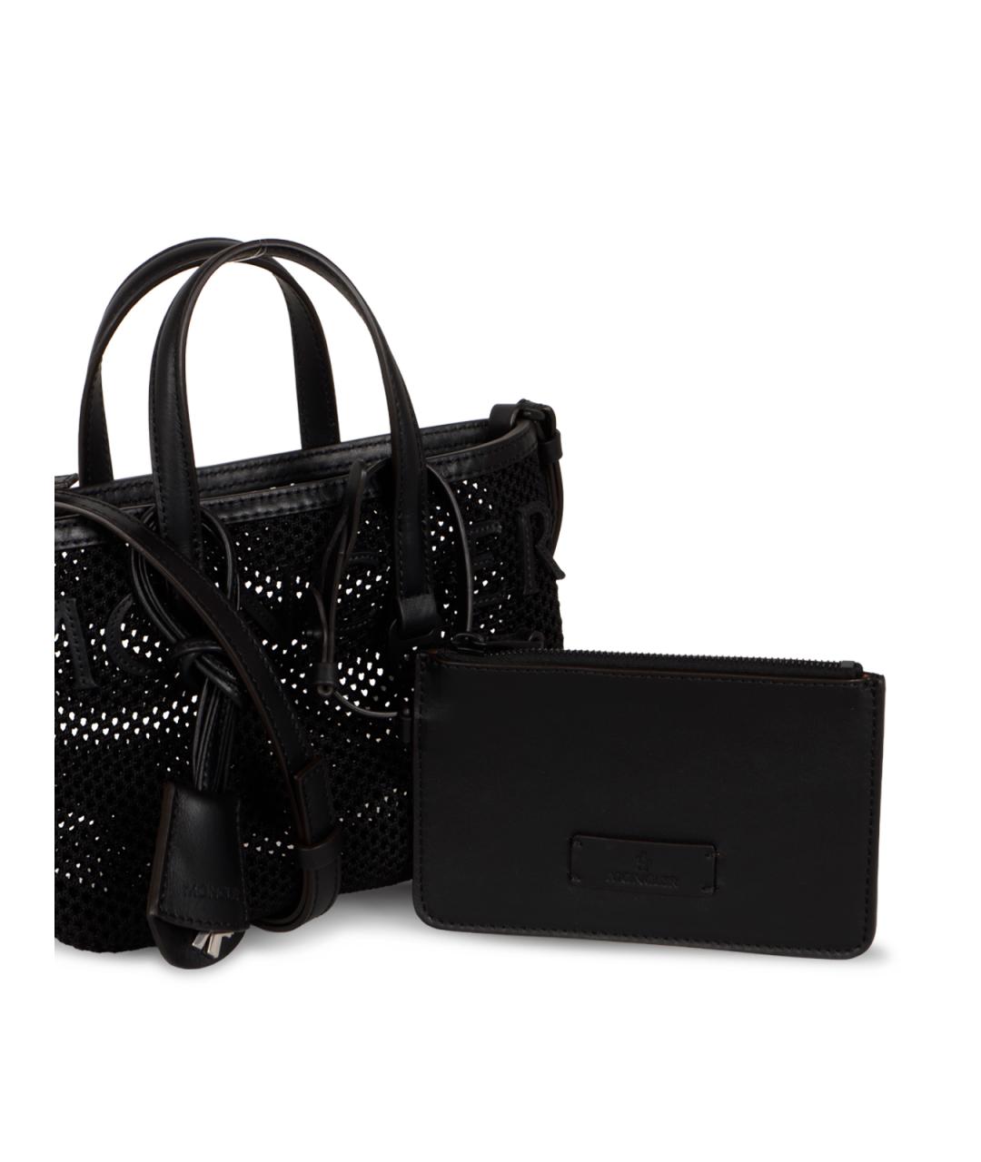 MONCLER Черная сумка тоут, фото 4