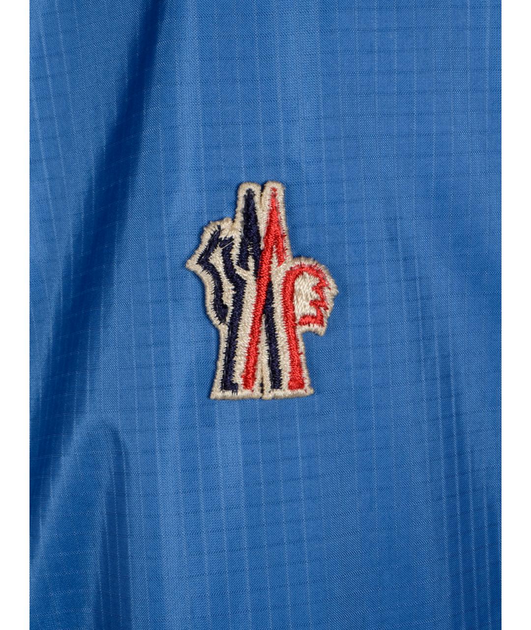 MONCLER GRENOBLE Синяя сетчатая куртка, фото 3