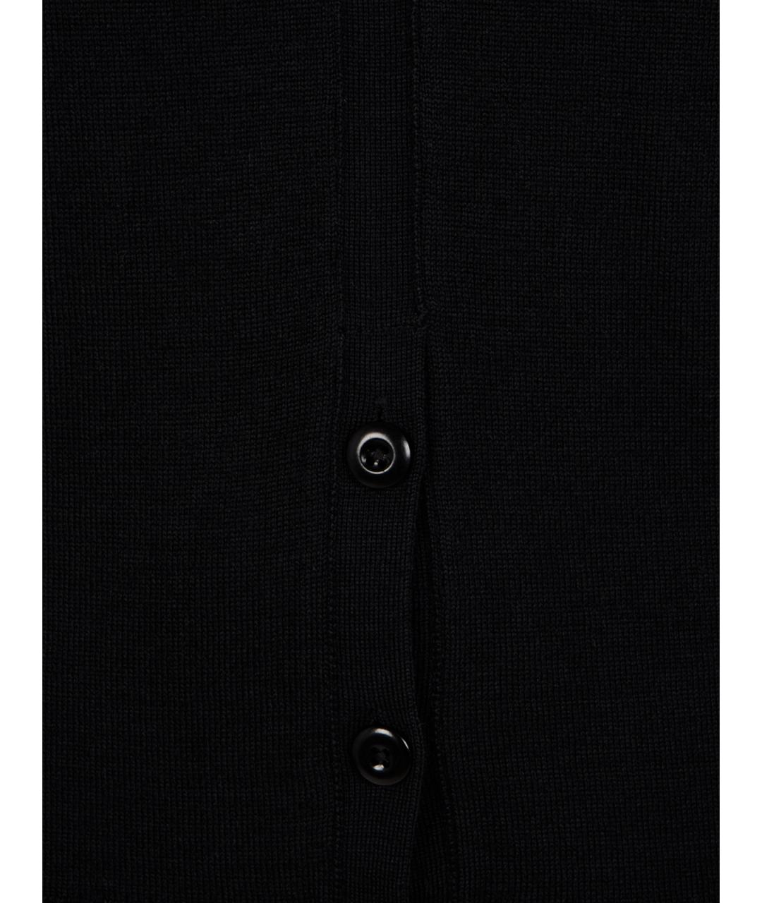 LEMAIRE Черный кардиган, фото 3