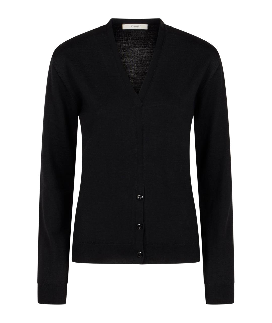 LEMAIRE Черный кардиган, фото 1