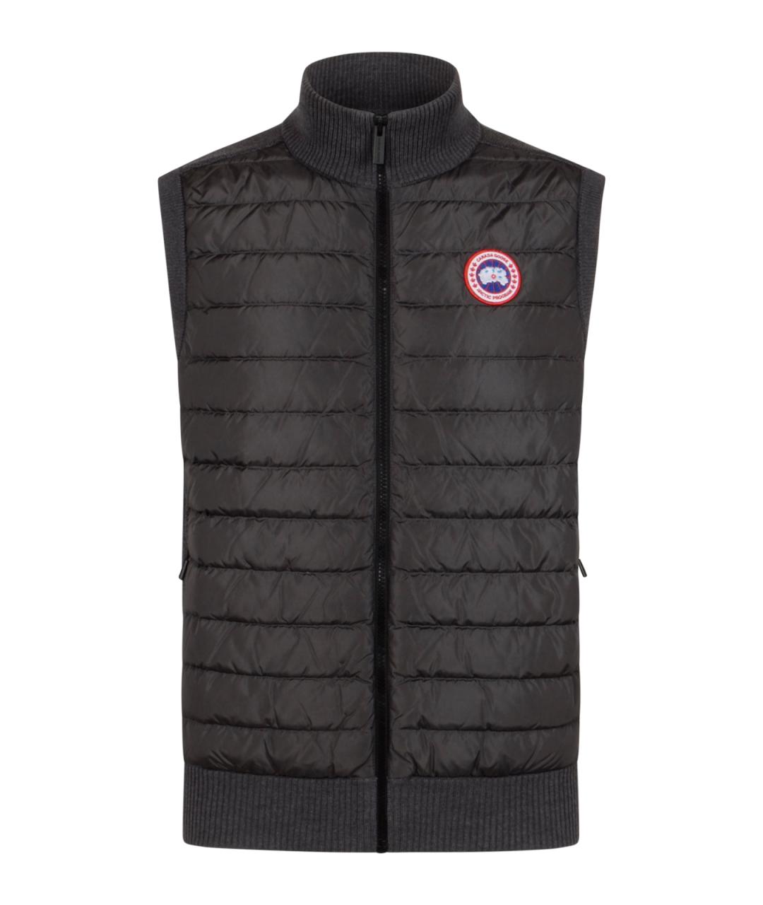 CANADA GOOSE Серый полиамидовый жилет, фото 1