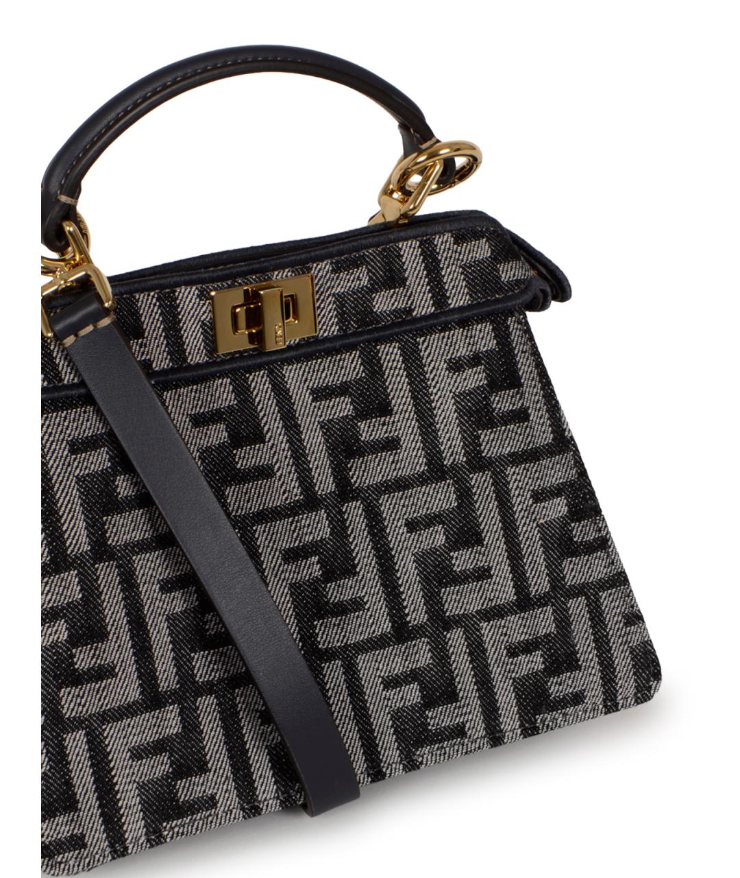 FENDI Мульти тканевая сумка тоут, фото 4