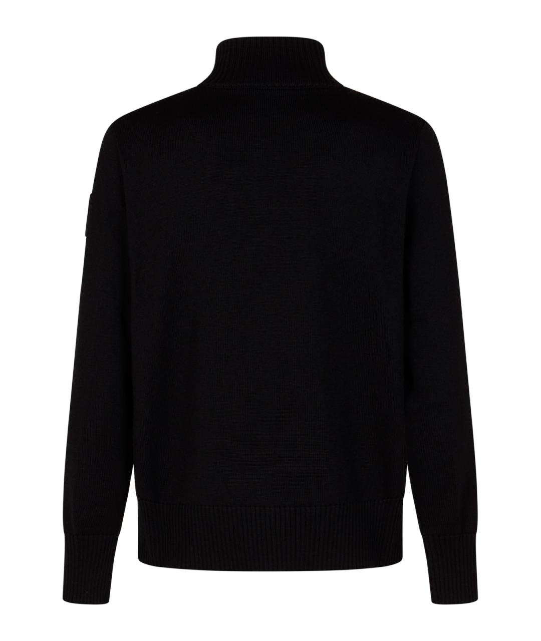 CANADA GOOSE Черный шерстяной джемпер / свитер, фото 2