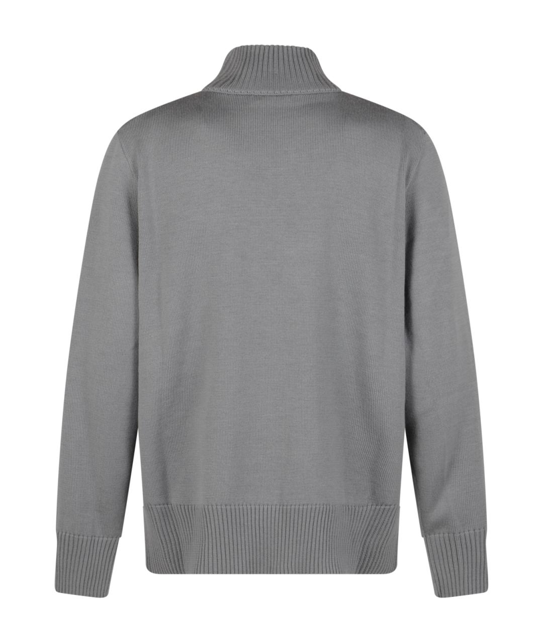 CANADA GOOSE Серый шерстяной джемпер / свитер, фото 2