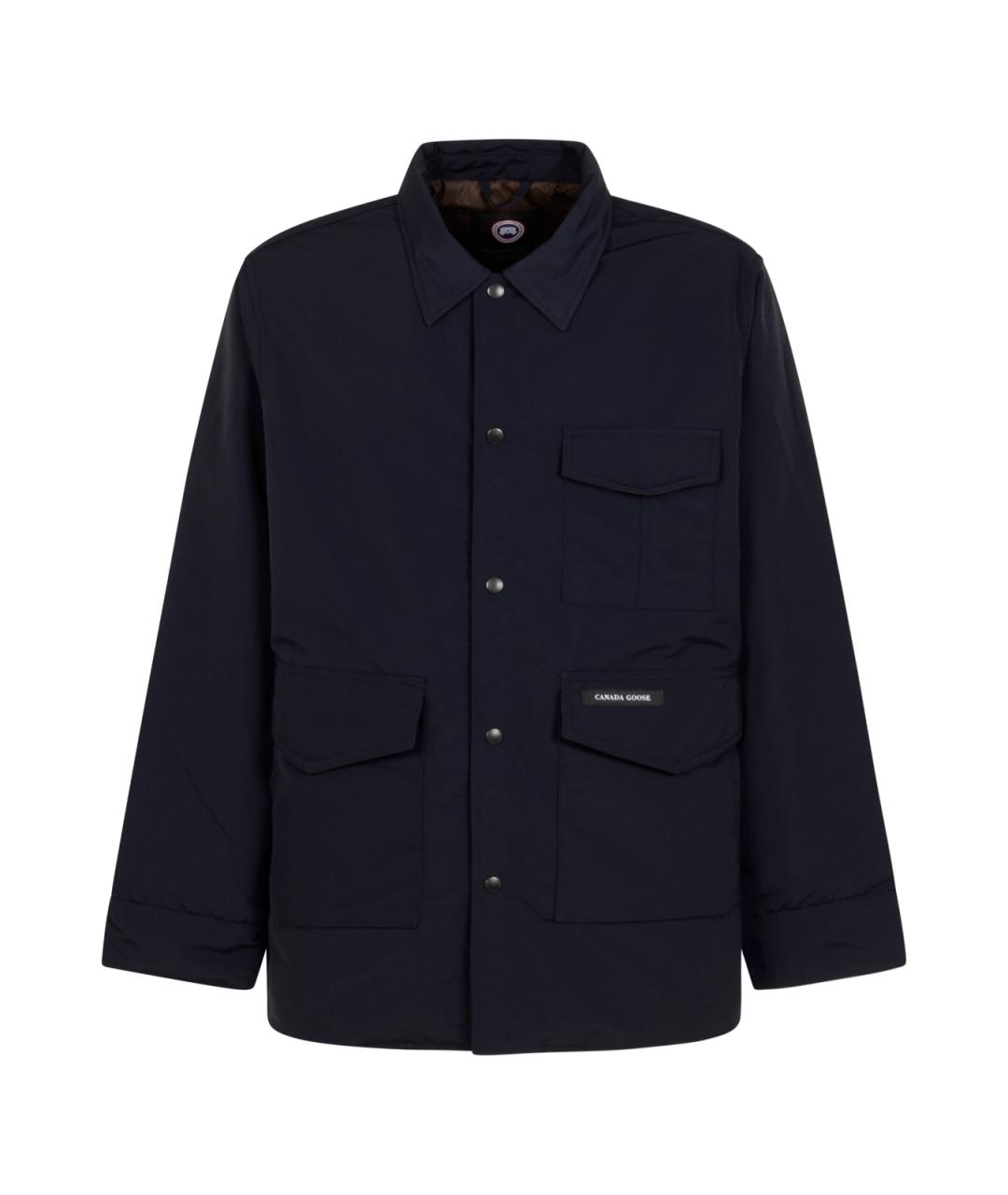 CANADA GOOSE Темно-синяя куртка, фото 1