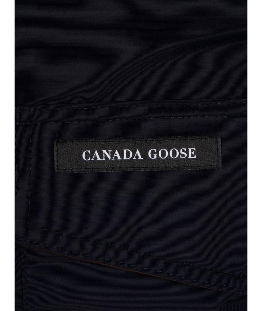 CANADA GOOSE Темно-синяя куртка, фото 3