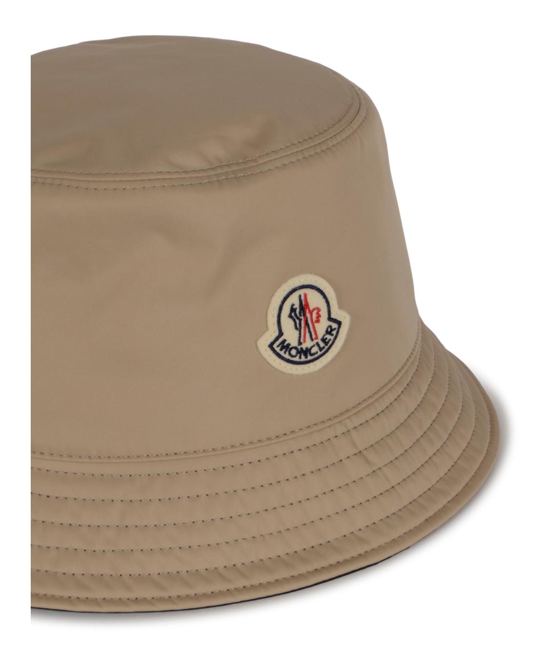 MONCLER Бежевая панама, фото 3
